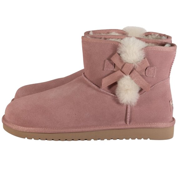 Koolaburra by UGG - Women's Victoria Mini Boot in Ash Rose, Size 11 M - Picture 5 of 13